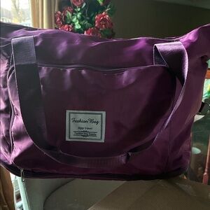 Fashion Vacation Bag Deep Purple Travel Bag